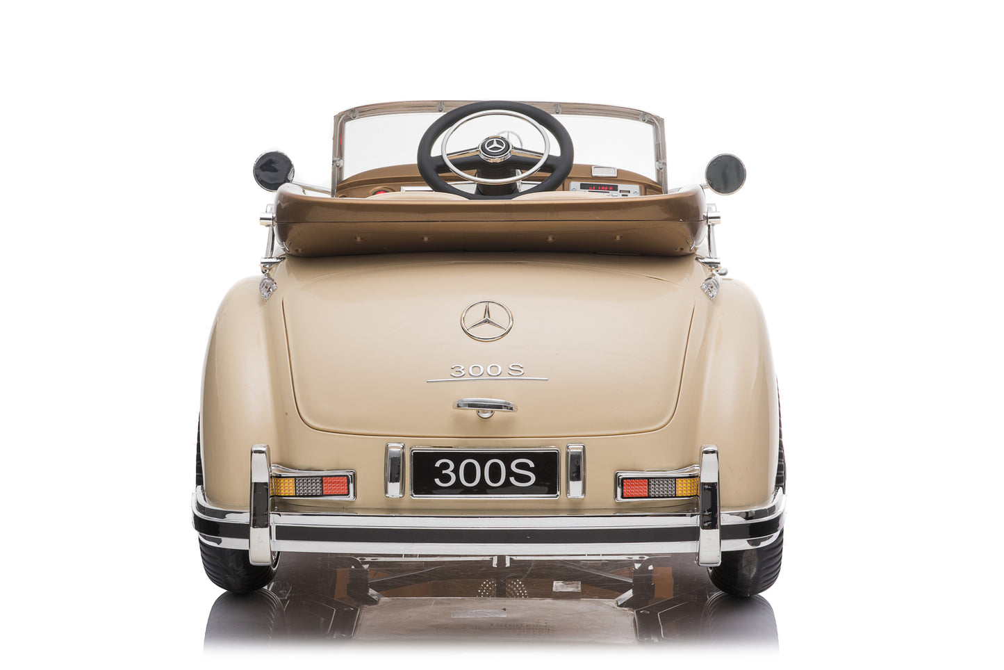 MERCEDES BENZ 300S - 12V - LEATHER SEAT / EVA - BEIGE