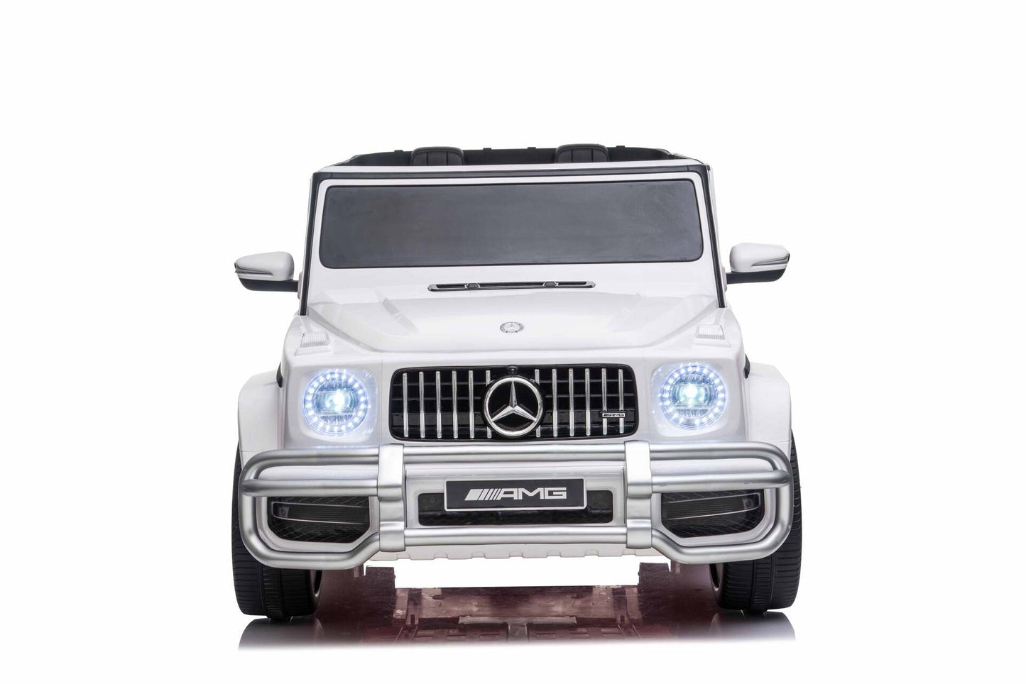 MERCEDES G63 XL - 24V - 2 SEATER - 4WD - LEATHER SEAT / EVA - MP4 - WHITE (KML)