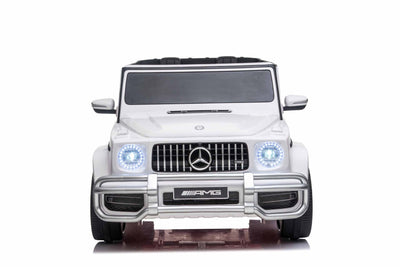 MERCEDES G63 XL - 24V - 2 SEATER - 4WD - LEATHER SEAT / EVA - MP4 - WHITE