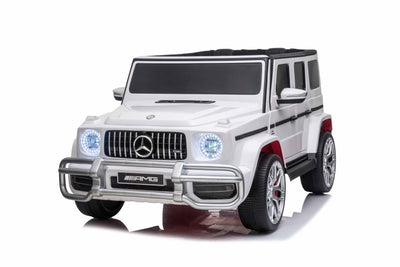 MERCEDES G63 XL - 24V - 2 SEATER - 4WD - LEATHER SEAT / EVA - MP4 - WHITE