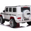 MERCEDES G63 XL - 24V - 2 SEATER - 4WD - LEATHER SEAT / EVA - MP4 - WHITE (KML)