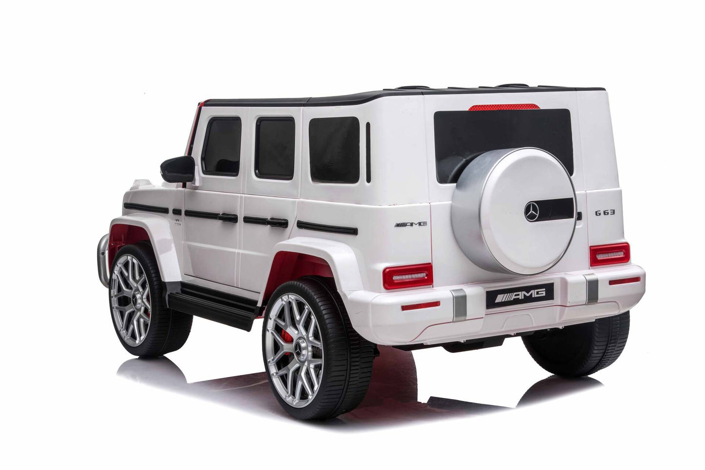 MERCEDES G63 XL - 24V - 2 SEATER - 4WD - LEATHER SEAT / EVA - MP4 - WHITE (KML)