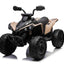 CAN AM QUADBIKE - 24V - 4WD - LEATHER SEAT / EVA - MP3 - KHAKI