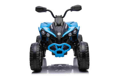 CAN AM QUADBIKE - 24V - 4WD - LEATHER SEAT / EVA - MP3 - BLUE