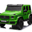 MERCEDES G63 XXL - 48V - 2 SEATER -  4WD - LEATHER SEAT / EVA - MP4 - MATT GREEN (KML)