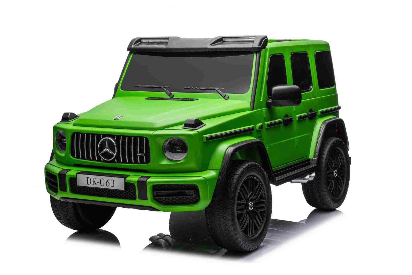 MERCEDES G63 XXL - 48V - 2 SEATER -  4WD - LEATHER SEAT / EVA - MP4 - MATT GREEN (KML)