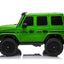 MERCEDES G63 XXL - 48V - 2 SEATER -  4WD - LEATHER SEAT / EVA - MP4 - MATT GREEN (KML)