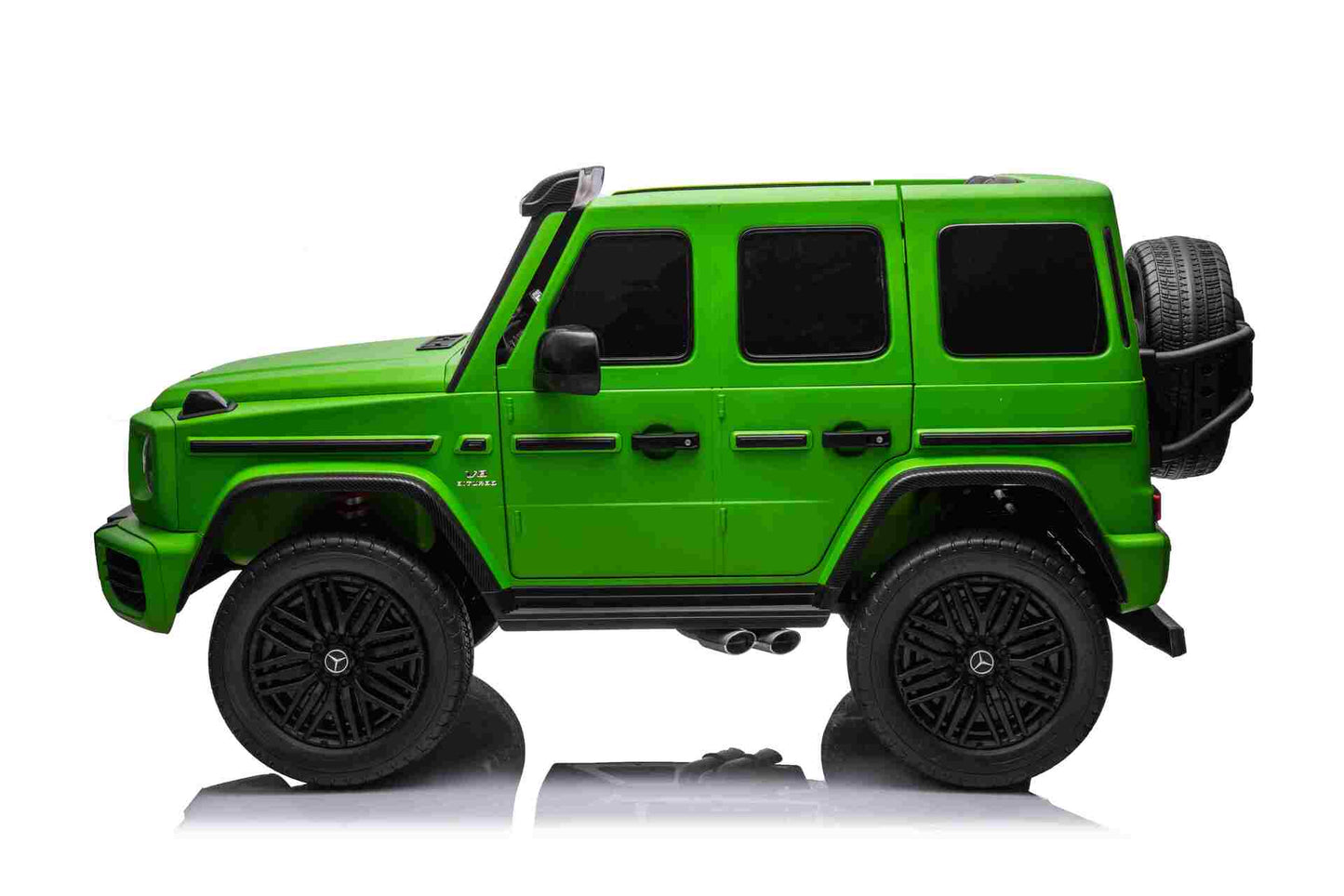 MERCEDES G63 XXL - 48V - 2 SEATER -  4WD - LEATHER SEAT / EVA - MP4 - MATT GREEN (KML)