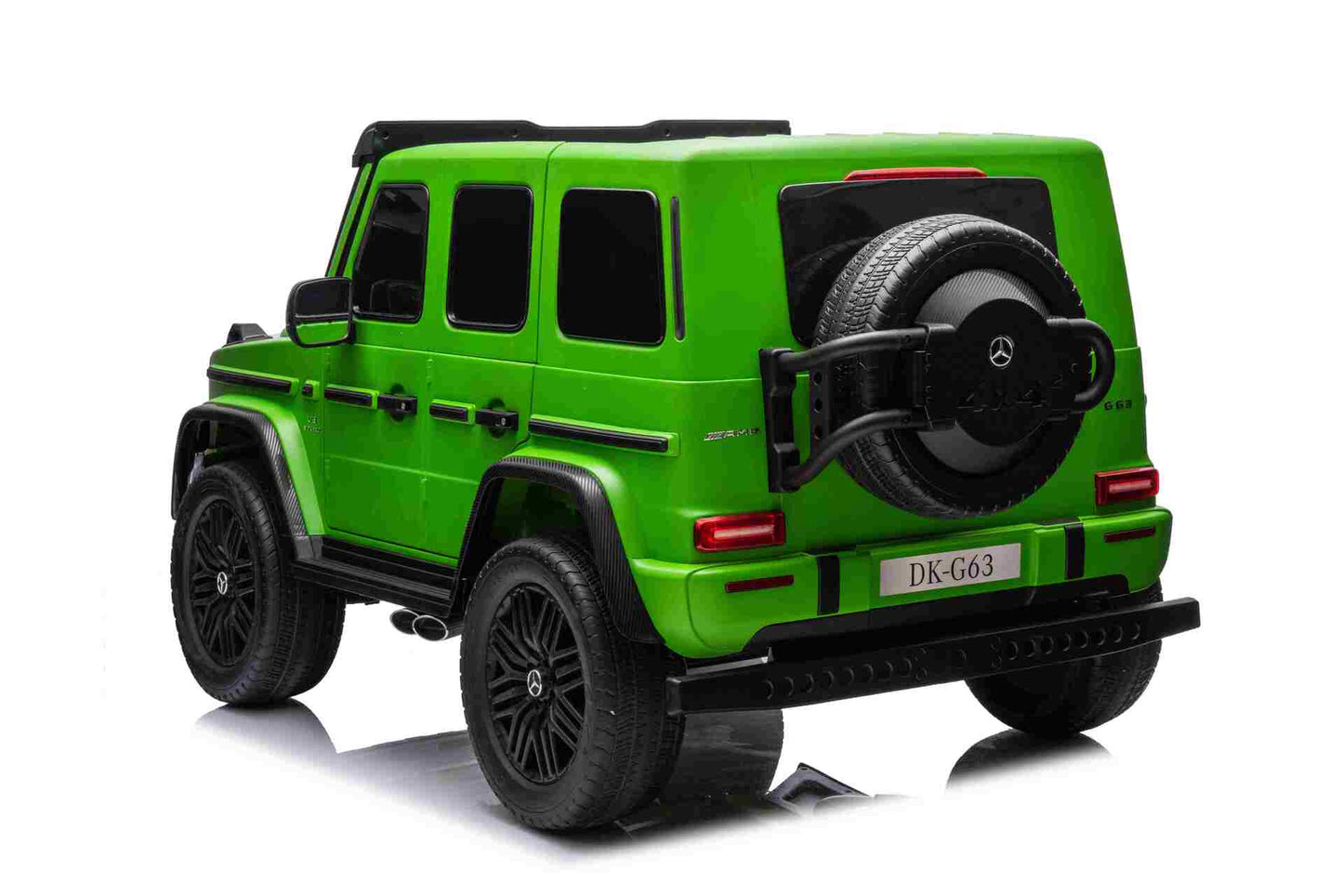 MERCEDES G63 XXL - 48V - 2 SEATER -  4WD - LEATHER SEAT / EVA - MP4 - MATT GREEN (KML)