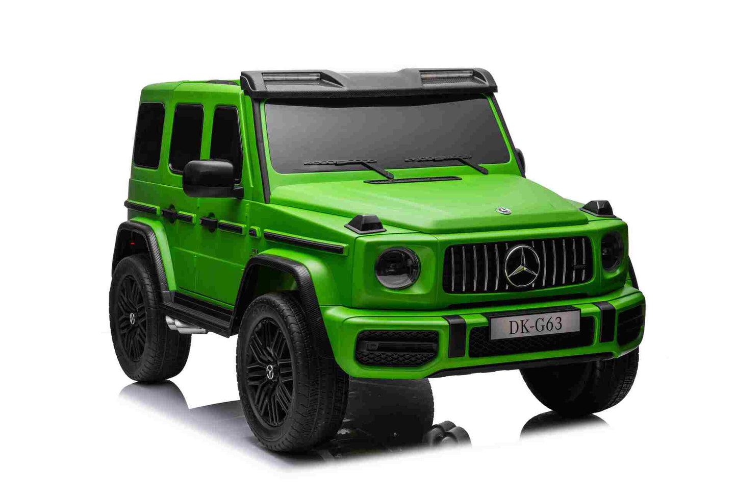 MERCEDES G63 XXL - 48V - 2 SEATER -  4WD - LEATHER SEAT / EVA - MP4 - MATT GREEN (KML)