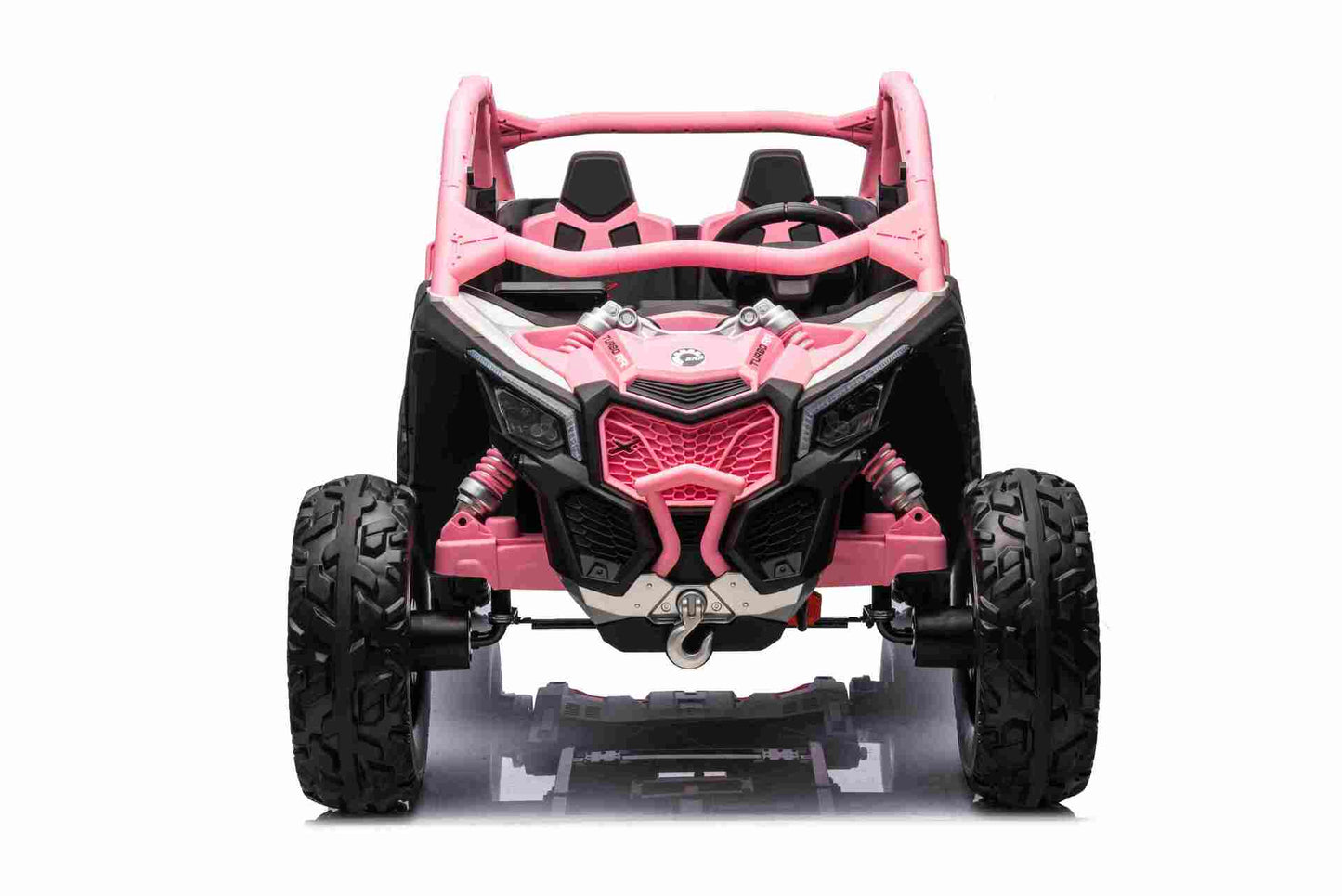 CAN AM UTV  XXL - 48V - 2 SEATER - LEATHER SEAT / EVA - MP3 - PINK