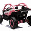 CAN AM UTV  XXL - 48V - 2 SEATER - LEATHER SEAT / EVA - MP3 - PINK