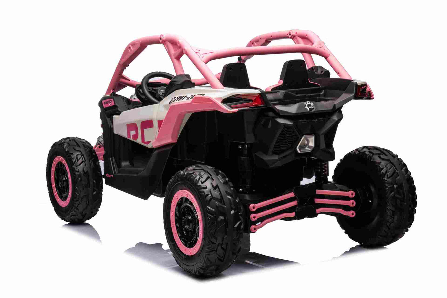 CAN AM UTV  XXL - 48V - 2 SEATER - LEATHER SEAT / EVA - MP3 - PINK