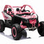 CAN AM UTV  XXL - 48V - 2 SEATER - LEATHER SEAT / EVA - MP3 - PINK