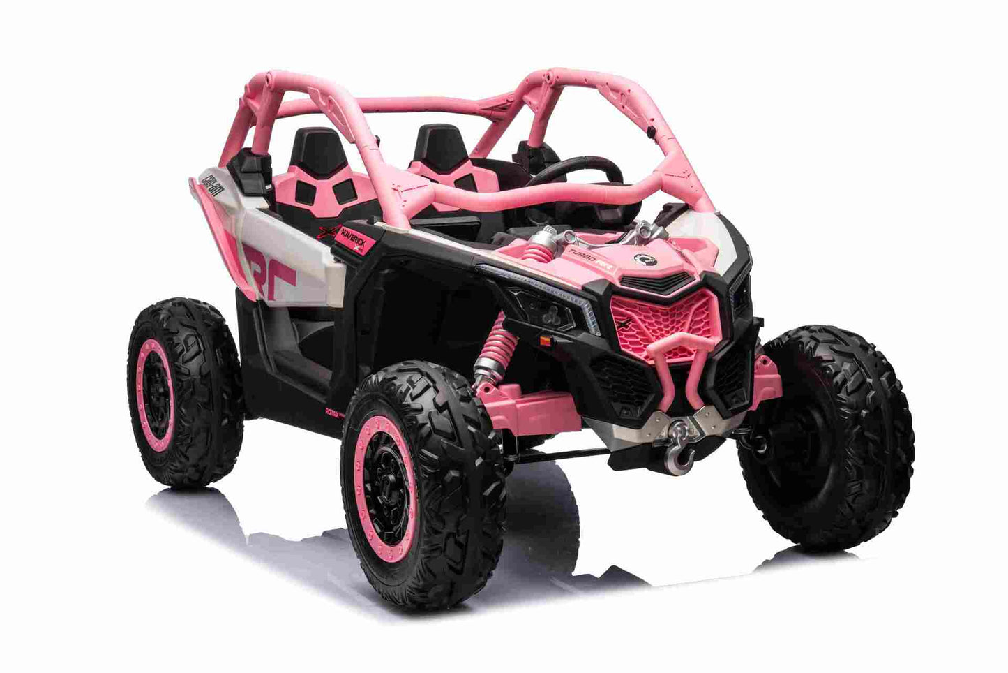 CAN AM UTV  XXL - 48V - 2 SEATER - LEATHER SEAT / EVA - MP3 - PINK