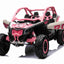 CAN AM UTV  XXL - 48V - 2 SEATER - LEATHER SEAT / EVA - MP3 - PINK