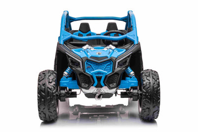 CAN AM UTV  XXL - 48V - 2 SEATER - LEATHER SEAT / EVA - MP3 - BLUE