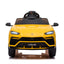 LAMBORGHINI URUS - 12V - LEATHER / EVA - YELLOW (KML)