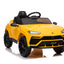 LAMBORGHINI URUS - 12V - LEATHER / EVA - YELLOW (KML)