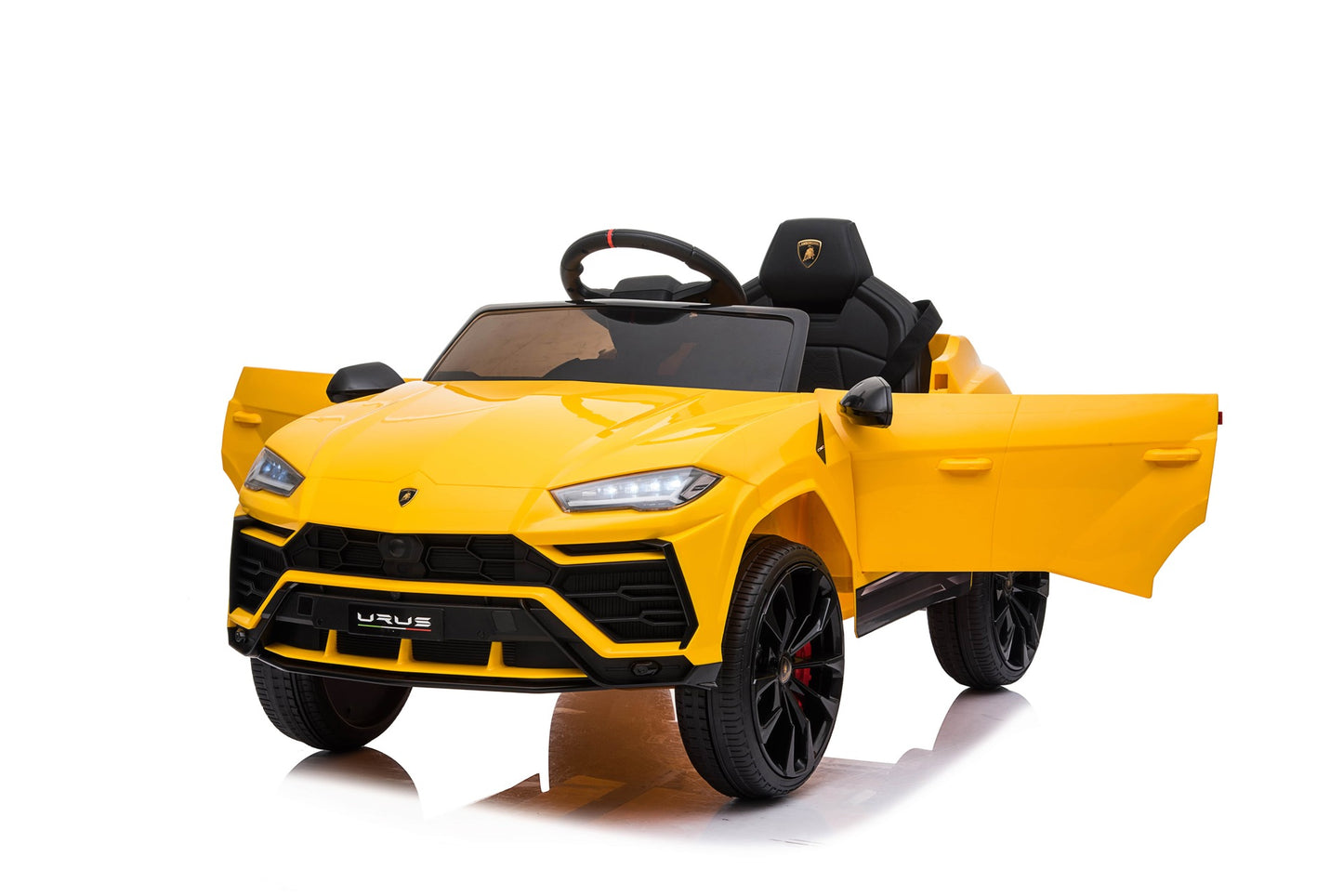 LAMBORGHINI URUS - 12V - LEATHER / EVA - YELLOW (KML)