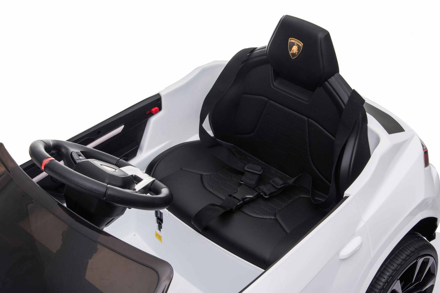 LAMBORGHINI URUS - 12V - LEATHER / EVA - WHITE