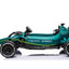 F1 CAR ASTON MARTIN - 24V - 4WD - LEATHER SEAT / EVA - MP3 - GREEN (KML)