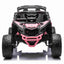 CAN AM UTV - MINI - 24V - 4WD - LEATHER SEAT / EVA - MP3 - PINK (KML)