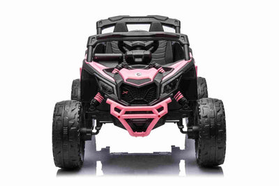 CAN AM UTV - MINI - 24V - 4WD - LEATHER SEAT / EVA - MP3 - PINK