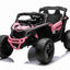 CAN AM UTV - MINI - 24V - 4WD - LEATHER SEAT / EVA - MP3 - PINK (KML)