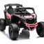 CAN AM UTV - MINI - 24V - 4WD - LEATHER SEAT / EVA - MP3 - PINK (KML)