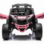 CAN AM UTV - MINI - 24V - 4WD - LEATHER SEAT / EVA - MP3 - PINK (KML)