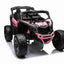 CAN AM UTV - MINI - 24V - 4WD - LEATHER SEAT / EVA - MP3 - PINK (KML)