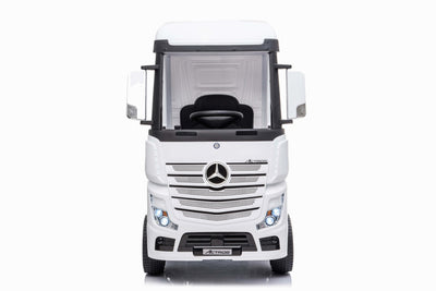 Mercedes-Benz ACTROS TRUCK  - 24V - 4WD - LEATHER SEAT / EVA - MP4 - WHITE