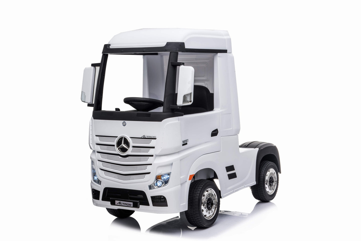 Mercedes-Benz ACTROS TRUCK  - 24V - 4WD - LEATHER SEAT / EVA - MP4 - WHITE