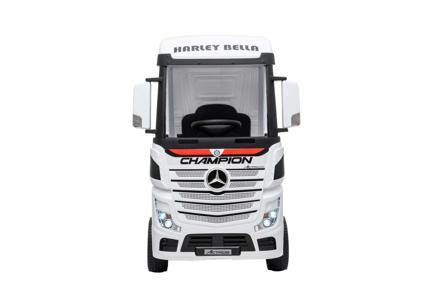 Mercedes-Benz ACTROS TRUCK  - 24V - 4WD - LEATHER SEAT / EVA - MP4 - WHITE