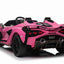 LAMBORGHINI SIAN - 24V - 2 SEATER - 4WD - LEATHER / EVA - PINK (KML)