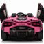 LAMBORGHINI SIAN - 24V - 2 SEATER - 4WD - LEATHER / EVA - PINK (KML)