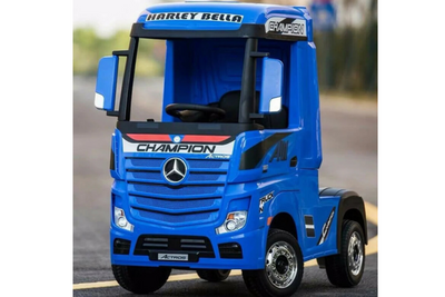 Mercedes-Benz ACTROS TRUCK  - 24V - 4WD - LEATHER SEAT / EVA - MP4 - BLUE