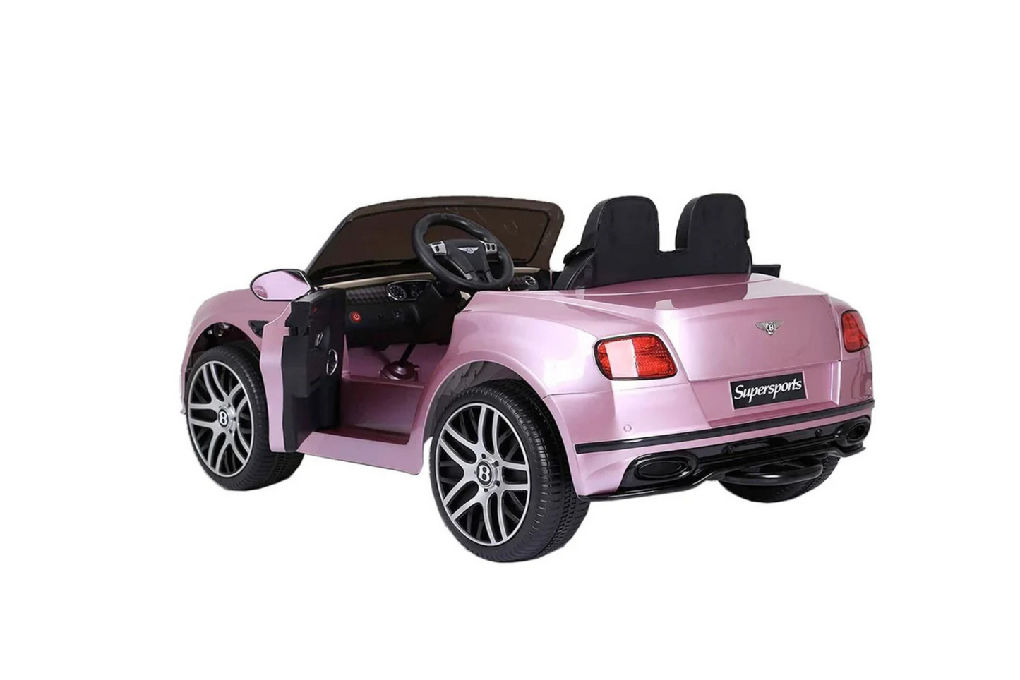 BENTLEY CONTINENTAL SUPERSPORTS - 12V - LEATHER SEAT / EVA - MP3 - PINK (KML)