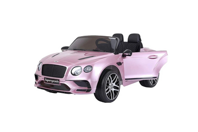 BENTLEY CONTINENTAL SUPERSPORTS - 12V - LEATHER SEAT / EVA - MP3 - PINK