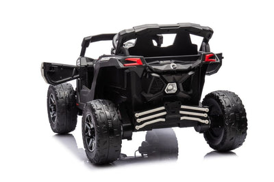 CAN-AM UTV BUGGY - 24V - HIGH POWERED MOTORS - Ride On Car - LEATHER SEAT - EVA WHEELS - MP3 - WHITE